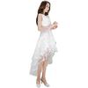 Women Elegant O Neck Sleeveless Waist Tight Swallow-tailed Hem Party Midi Dress