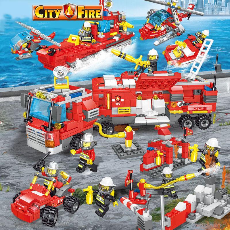 LELE Building Blocks 700PCS SWAT Block Toy Παιδικά Εκπαιδευτικά Αστυνομικά Παιχνίδια για Αγόρια τούβλα