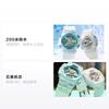 CASIO 200 meters waterproof casual fashion Quartz resin strap same style for men and women green dial SLV-21A-7AB