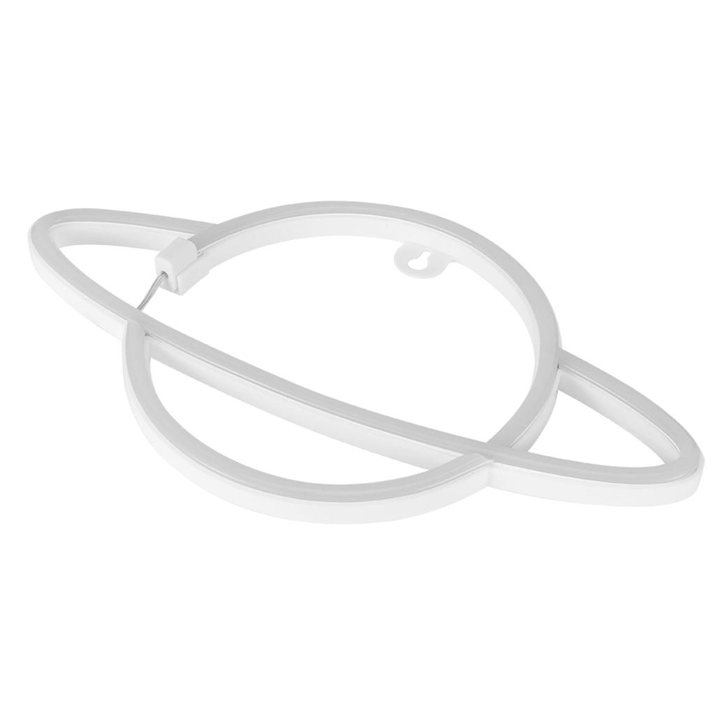 Planet Shaped LED Neon Light Sign Decorative Night Lamp for Bedroom Bar Wedding Decor USB/Battery