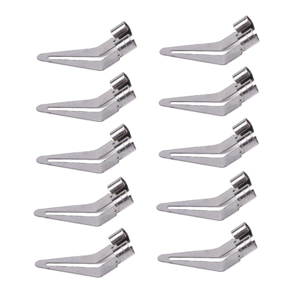 10PCS Welder Soldering Iron Tip Head 45 Degrees Elbow Adjustable Welder Smoothing Tip Head Replacement