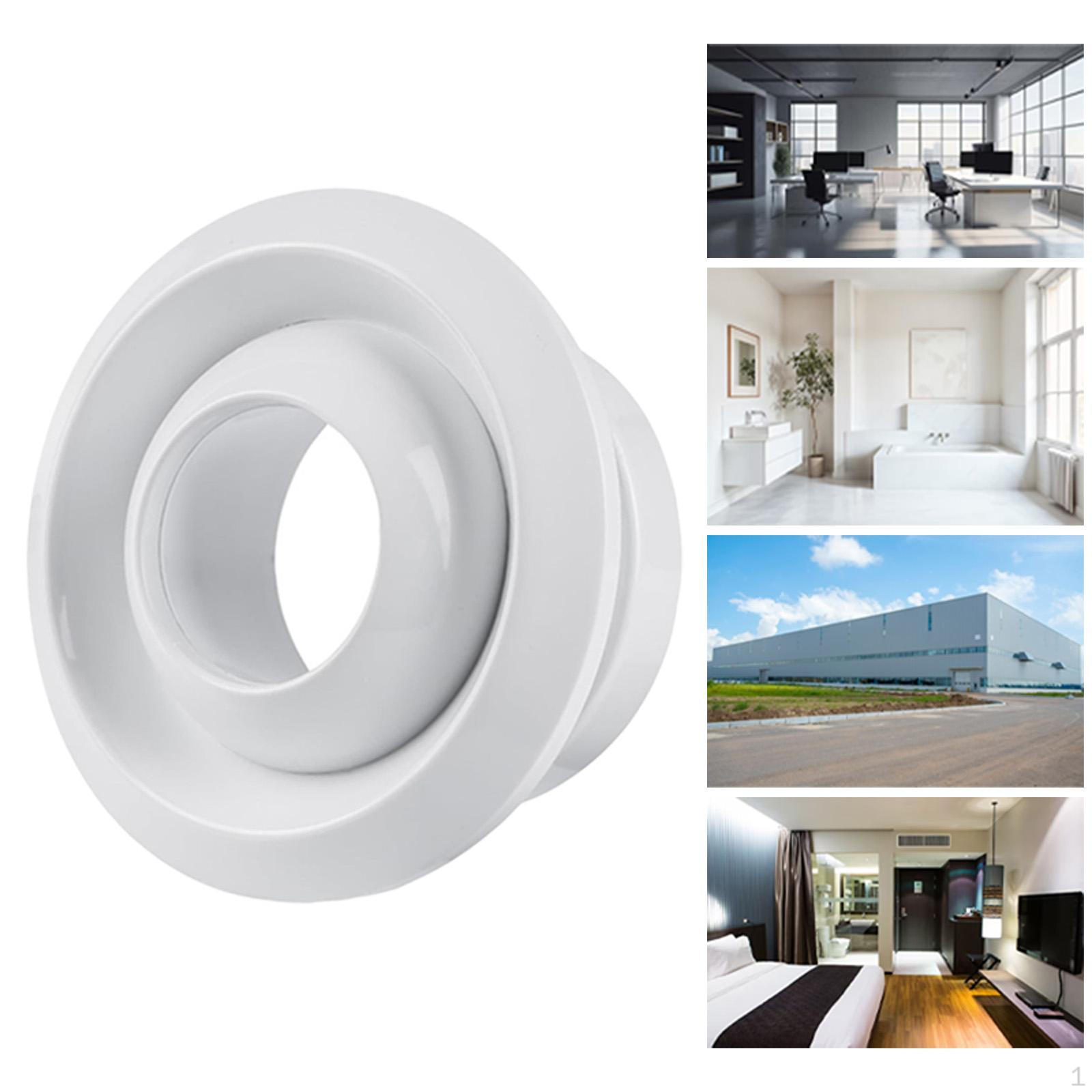 

Шаровидная струйная насадка-диффузор, вращающаяся на потолке, регулируемая кровельная вентиляционная крышка для 3inch