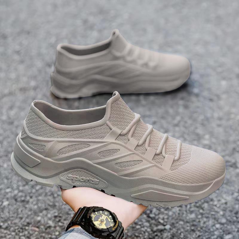 

Мужские резиновые сапоги на плоской подошве, водонепроницаемые, износостойкие, для кухни, мойки автомобиля, рабочая обувь, уличные мужские кроссовки, мужская легкая обувь для рыбалки 39