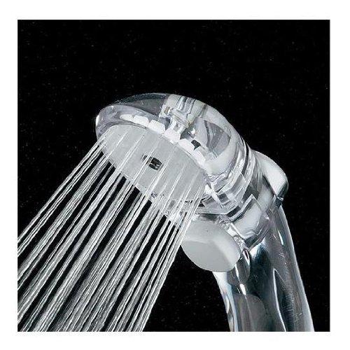 Kakudai Stop Shower Head Clear Blue 356-805-CB