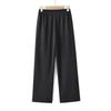 FENGXIAO Women's Plus Size Elastic Waist Straight-Leg Pants