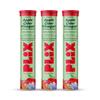 The Plant Fix Plix Probiotics+ Apple Cider Vinegar Effervescent Tablets 15 Caps X Pack of 3 For Gut Health