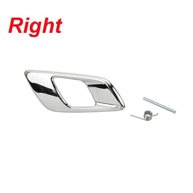 Car Door Inner Handle Silver and Chrome For Ford Pickup Ranger Mazda Bt50 2012- Everest 2015- Car Interior Accessories