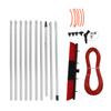 Water Fed Pole Kit Water Fed Brush Heavy Duty Large Size Portable Water Washing Extendable Cleaner