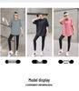 Women's Plus Size Yoga Set: Loose Short Sleeve T-Shirt & Gym Shorts