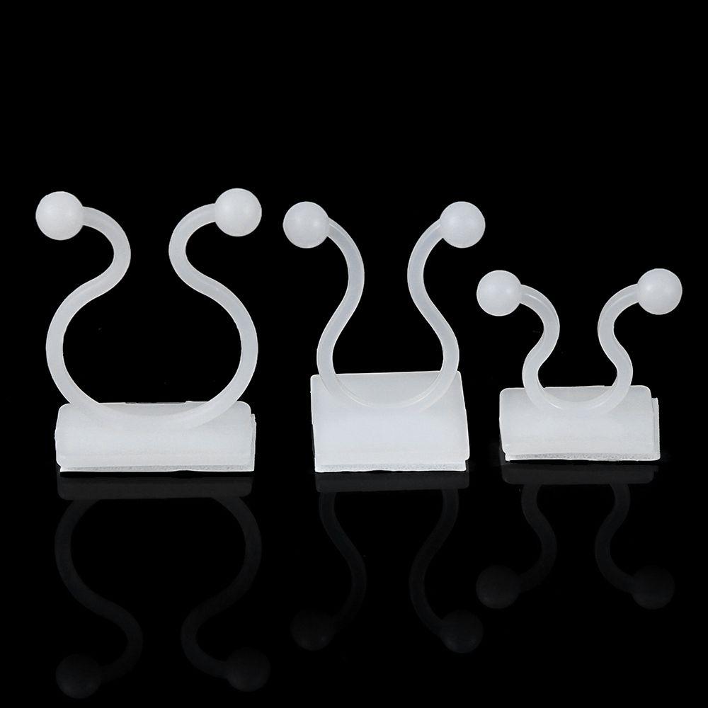 10/50PCS Invisible Plants Holder Climbing Greenhouse Bracket Rattan Clamp Wall Vines Plant Clip