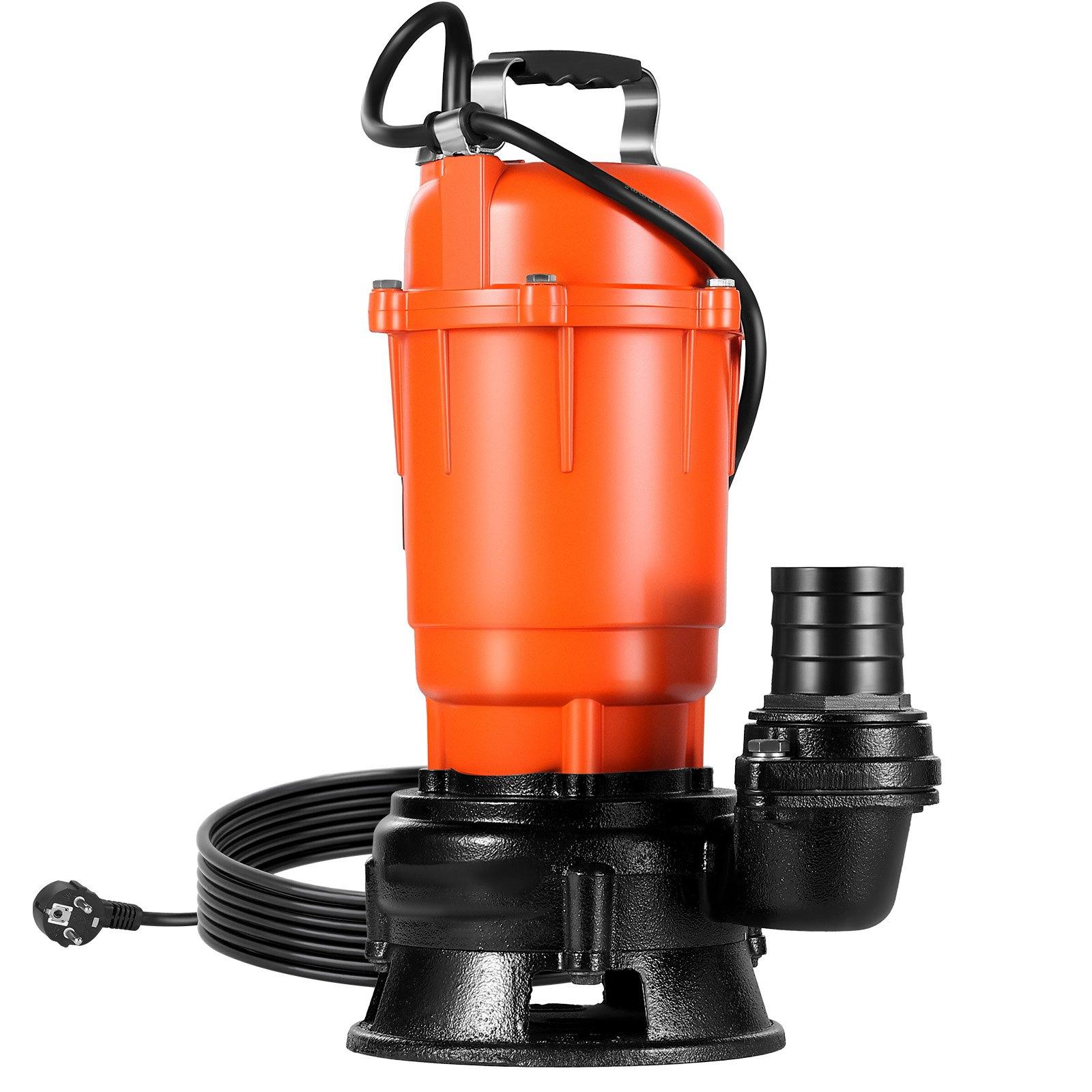 VEVOR 550W Submersible Trash Pump, 18000