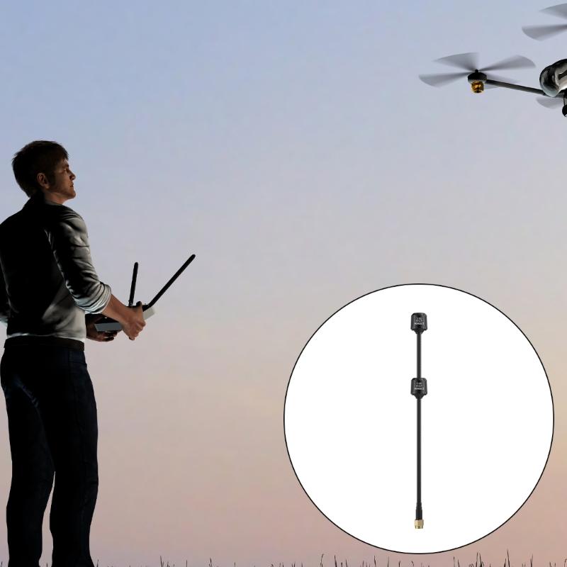 FPV Racing Drones 5.8G FPV Antennas Double Antennas,SMA, RHCP/LHCP, Superior Signal Stability, Enhances Signal Antennas