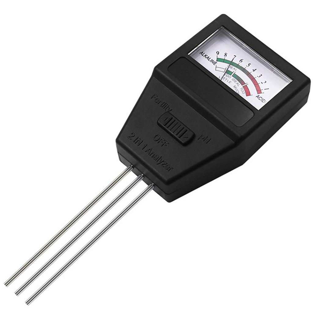 Boden-pH-Messgerät Bodenfruchtbarkeits-Tester Boden-Test-Kit Großartig für Haus- & Gartenpflanzen Pflege Rasen Bauernhof Innen- & Außenbereich