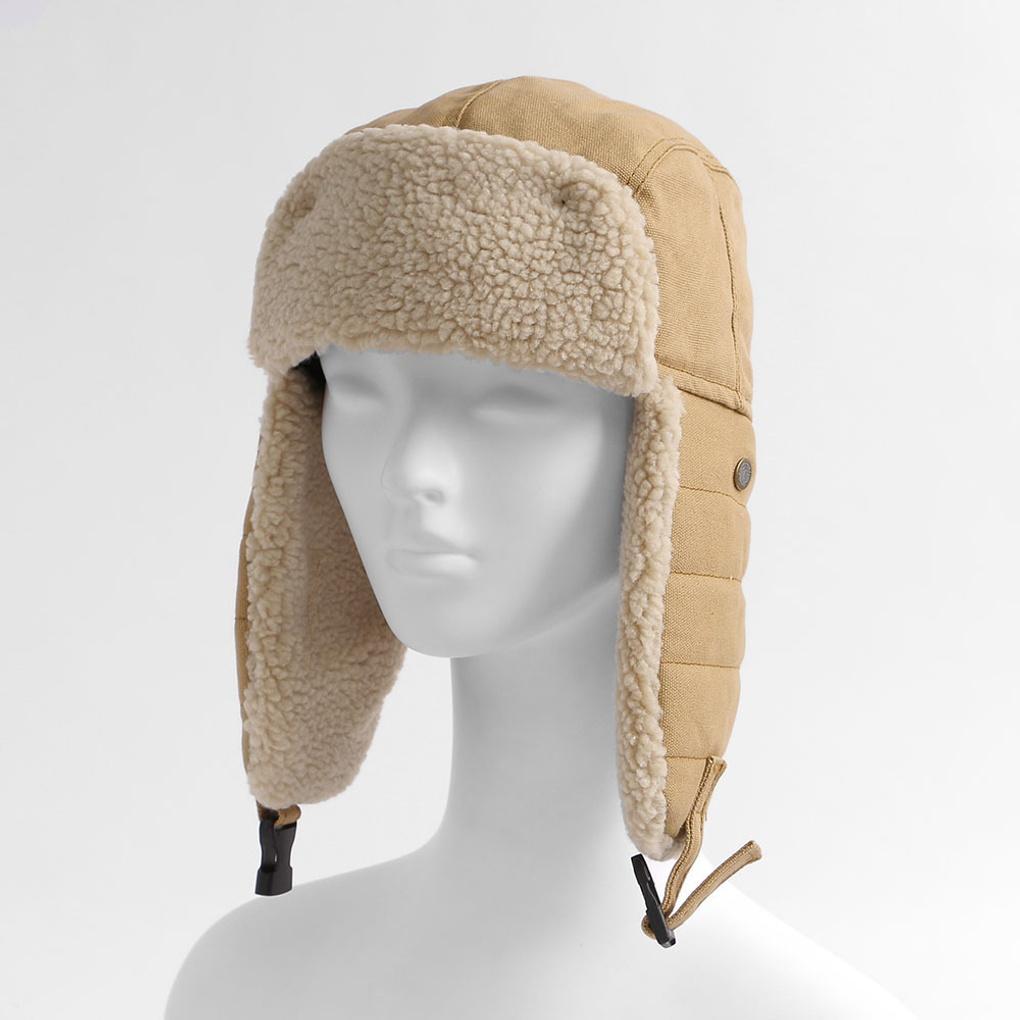Winter Warm Earflap Chestnut Hat Brown Insulated Winter Hat