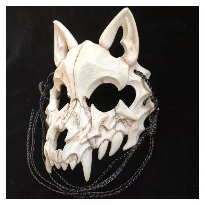 Unique Japanese Anime Inspired Wolf Mask For Halloween Cosplay Fun Festival Events