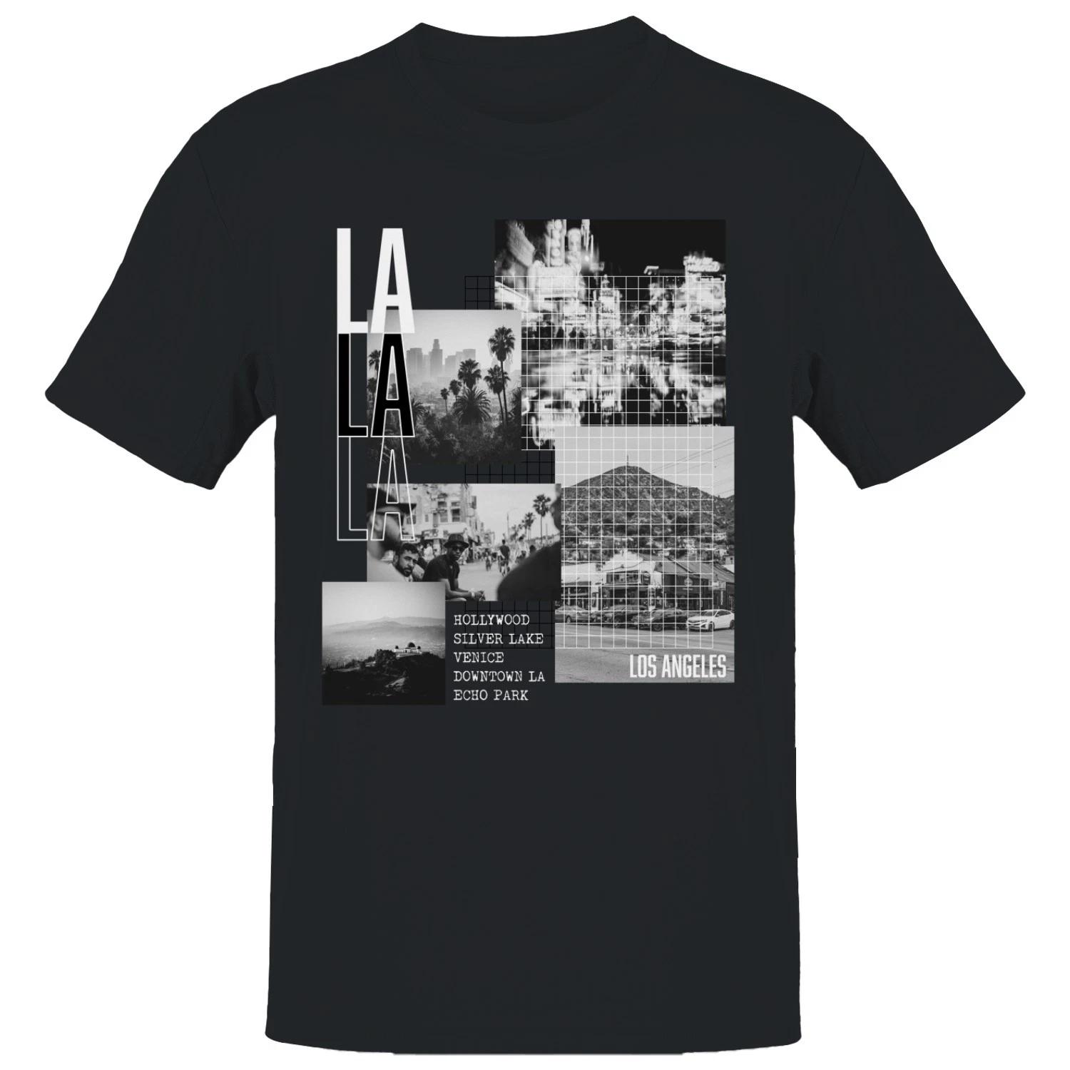 LA Los Angeles Cityscape Men s T-shirt L