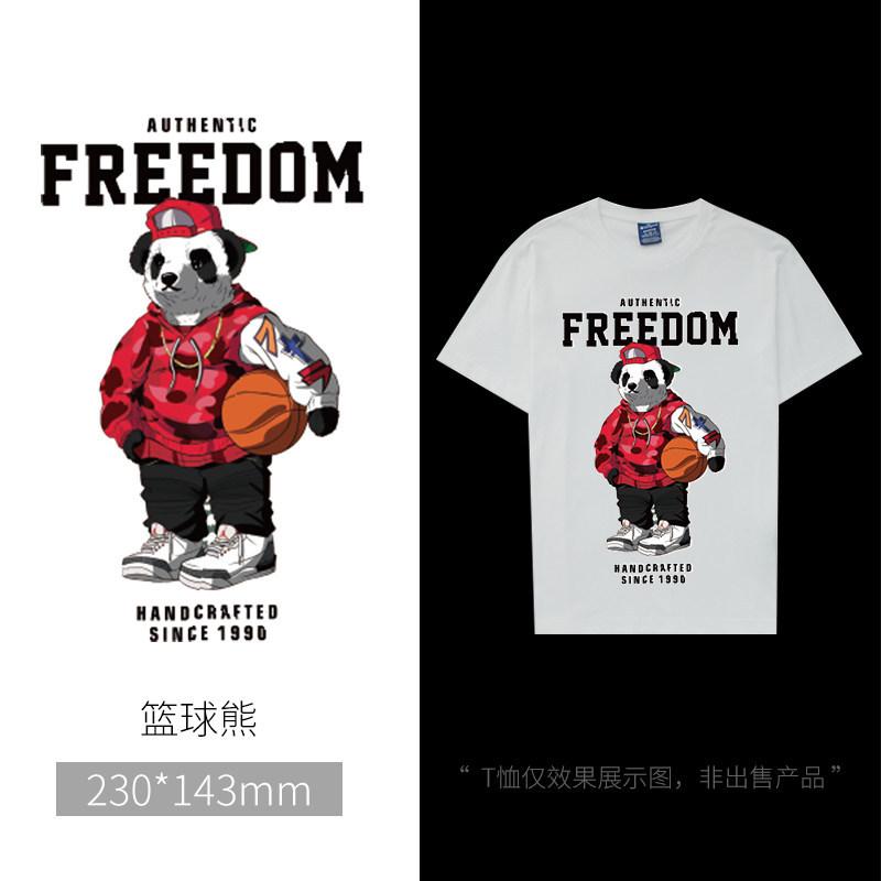 Cartoon Heat Transfer Sticker Men'S And Women Clothes Decorative Cloth Sticker Children'S T-Shirt Sweater Pattern Printed Sticker Large Patch Sticker