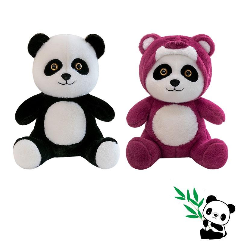 Cute Panda Plush Toy For Girls Perfect Birthday Gift Or Opening Event Present 40cm 0.5kg