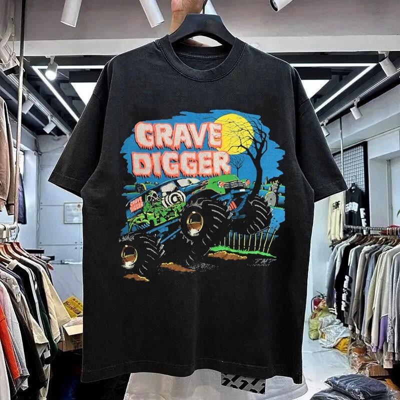 Grave Digger 1991 Band Shirt Classic Black Short Sleeve Unisex Shirt  WA1489 Unisex T-Shirt S