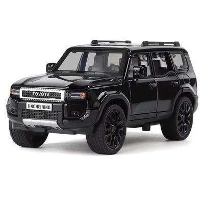 1/32 Toyota 2024 PRADO Land Cruiser Alloy Car Model Diecast Metal Off-road Toy