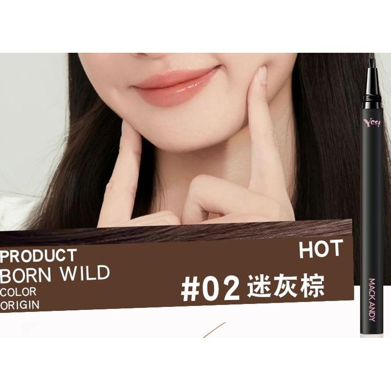 MACK ANDY - Zweizackiger Wilder Flüssiger Augenbrauenstift - 3 Farben