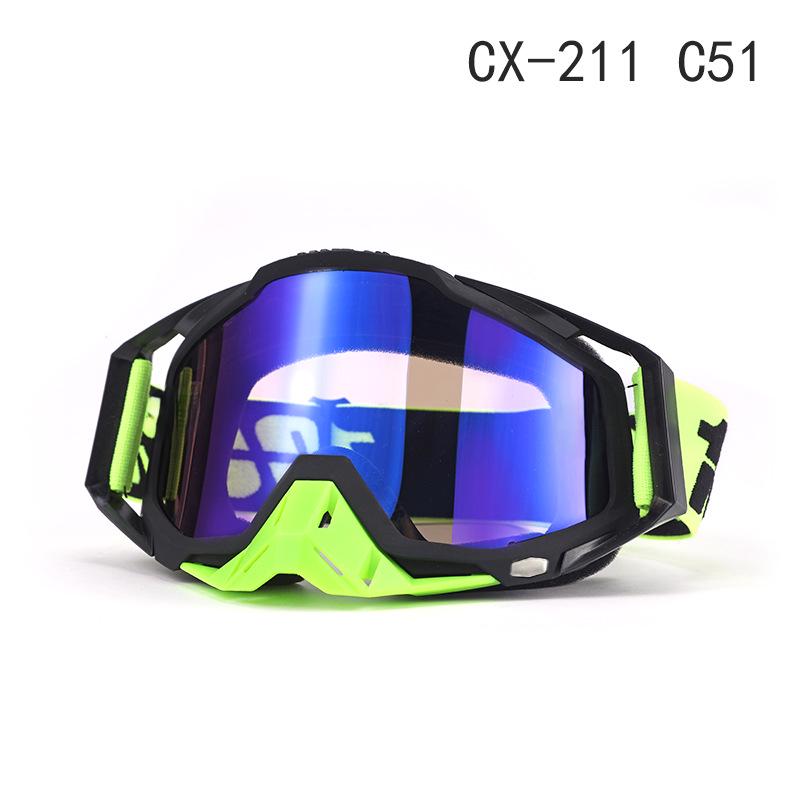 Gafas de Moto y Esquí a Prueba de Viento Transfronterizas: 100% Todoterreno, Equitación al Aire Libre y Protección para Descenso