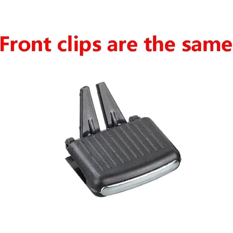 Air Conditioning Adjust Clip Front Dashboard A/C Vent Outlet Clips Compatible For VW Jetta A5 MK5 Golf 5 GTI R32 Rabbit Sagitar 2006-2011(4pcs Front