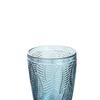 Glass Goblet Embossment Texture Retro Drinking Water Liqueur Cup for Anniversary Wedding Housewarming Daily Use Home