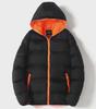 Men's Trendy Korean Style Fleece Hooded Winter Coat for Teens and Students
