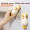 2 in 1 Magnetic Heat Sealer Handheld Sealing Machine Cute Mini Bag Sealer