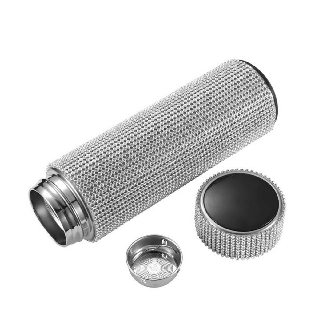 Creative Diamond Thermo Bottle Water Bottle Stainless Steel Smart Display 500ml