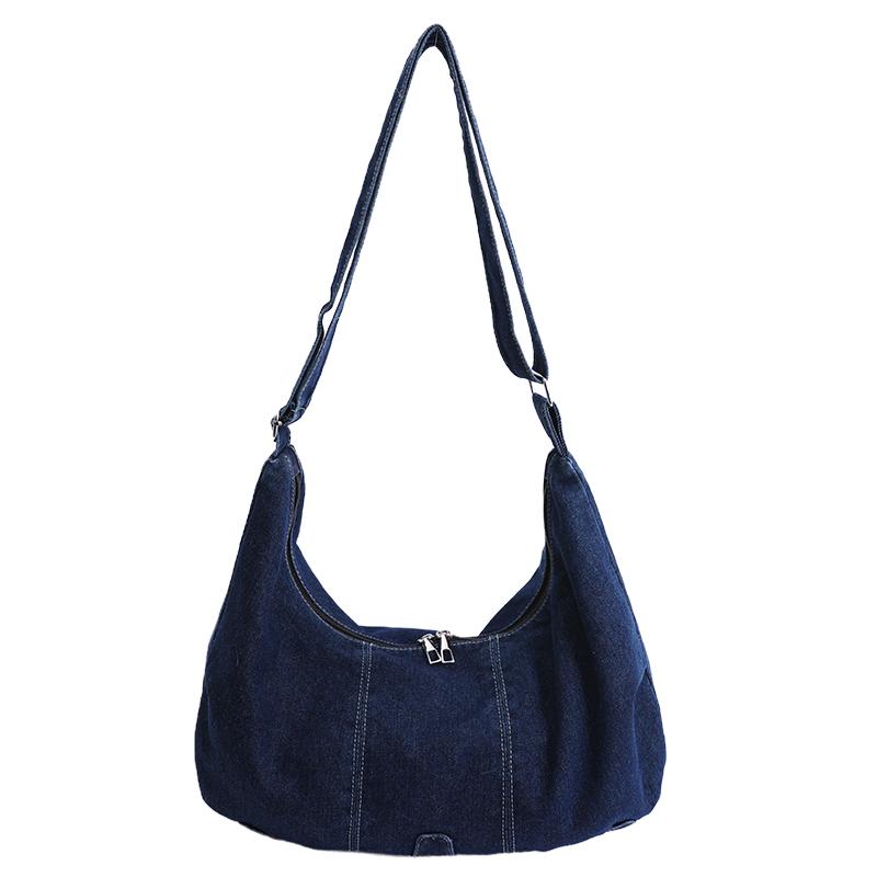 Women's Denim Tote Bag Large Capacity Shoulder Bag