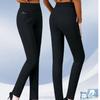 Women's Elastic High Waist Casual Stretch Pants Middle-aged Straight Plus Size Pants