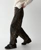 THE GREEN LAB Leopard Print Pants [Khaki Brown]