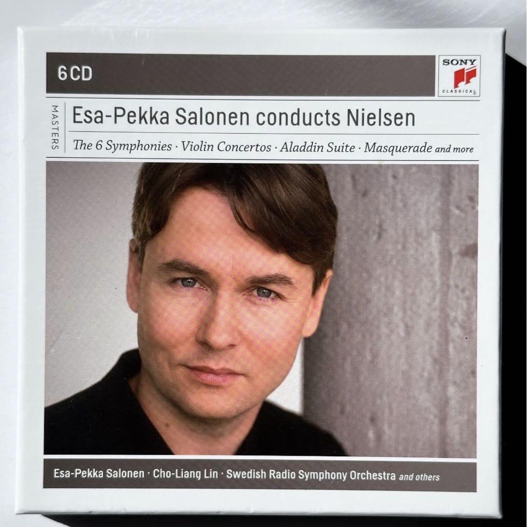 

[USED] Complete Nielsen Symphonies Swedish Radio Symphony Orchestra conducted by Salonen BOX 6 CD set