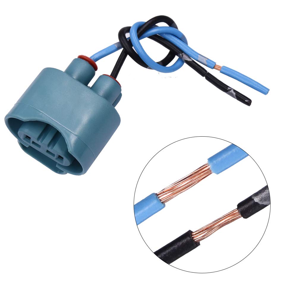 YUNPICAR HB3 9006 LED Genuine Coupler Female Reverse Conversion Wiring Extension Repair Socket Headlight