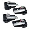 Car Interior Door Handle Chrome Inner Handles For KIA Carens Rondo 2007 2008 2009 2010 2011 2012 2013 82620-1D000 82610-1D000
