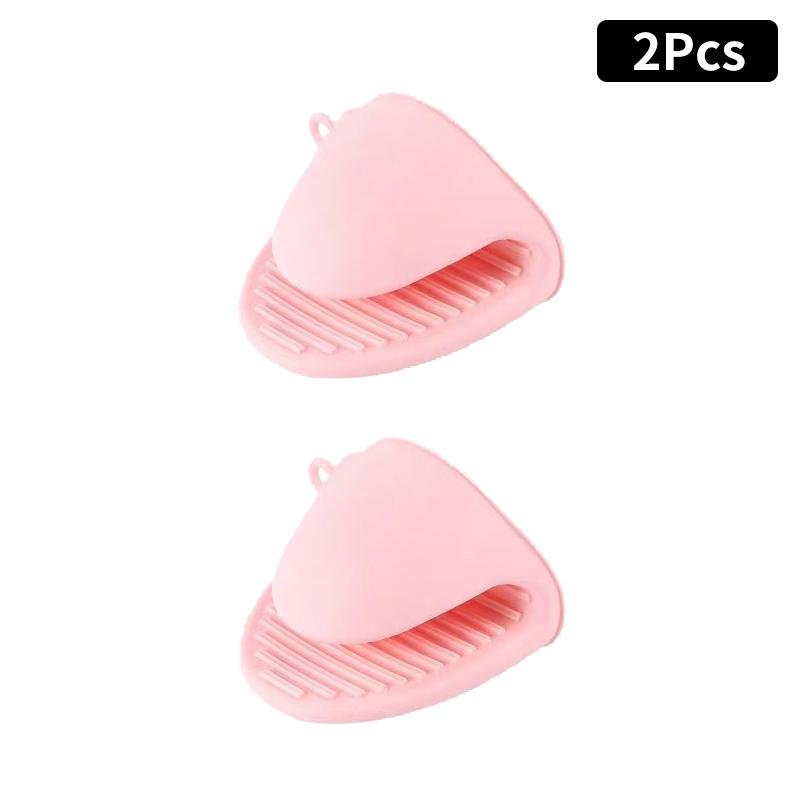 Silicone Oven Gloves Set of 2 with Heat Insulation and Non-slip Surface for Kitchen Safety