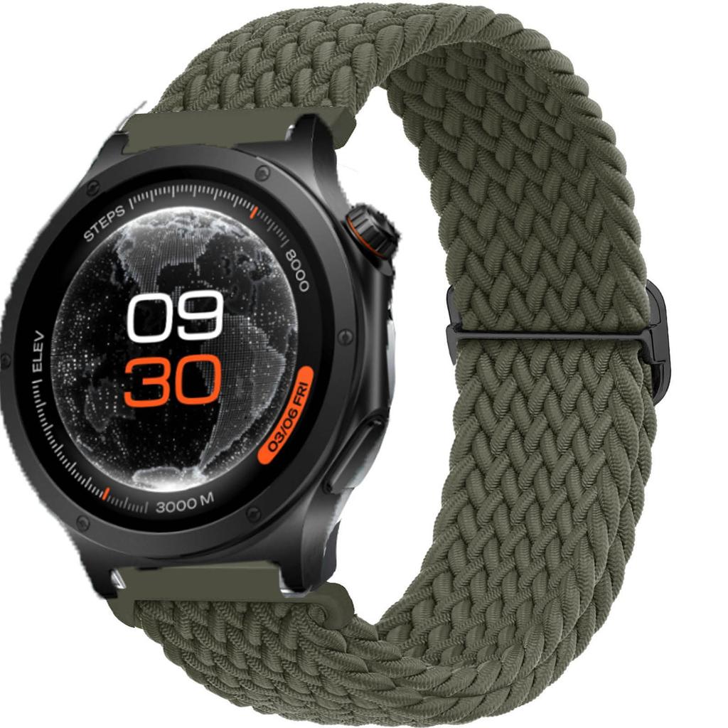 Braided Solo Loop Band For OnePlus Watch 4/2r/2/3 46mm Smartwatch Sport Bracelet Correa Oneplus Watch Lite 22mm Watch Straps
