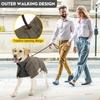 New British Style Dog Suit Vest, Windproof Thickened Warm Padded Cape For Outdoor Indoor Small Medium Large Dogs Pet Supplies