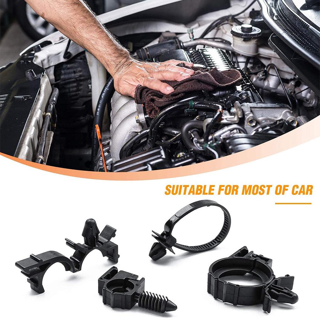 60Pcs/Box Car Wiring Harness Fastener Portable Universal Retainer Clip