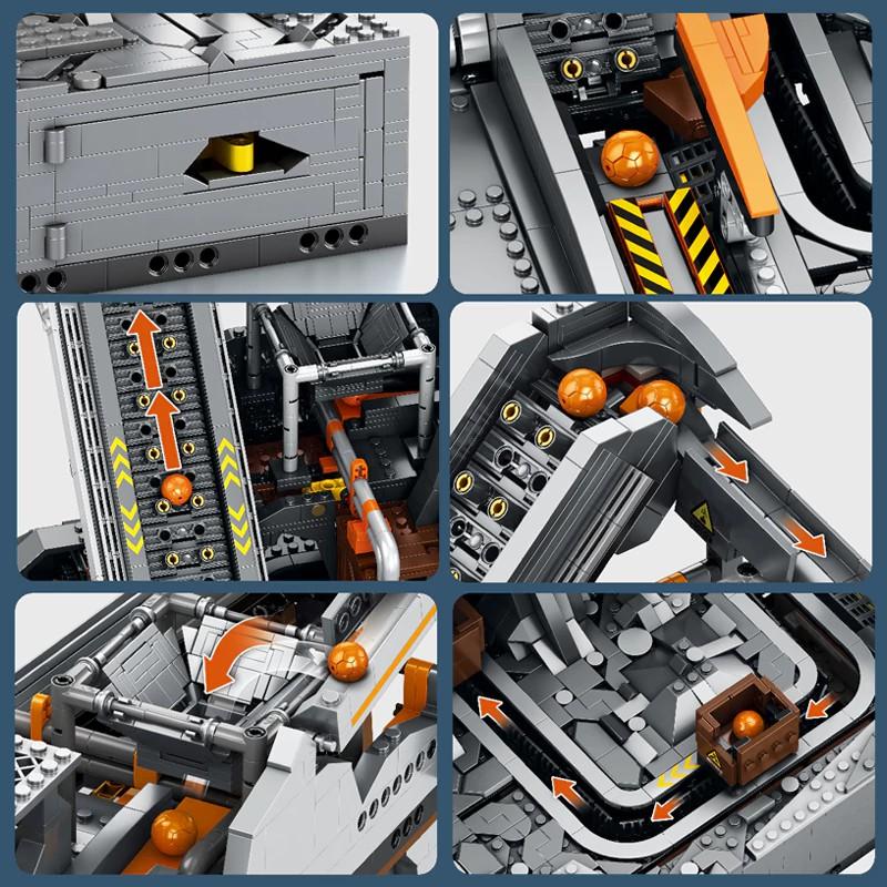 Technical GBC Mining Machinery Model With Motor 3338PCS Building Blocks Sets Brick Puzzle Toys Gift Kids Set