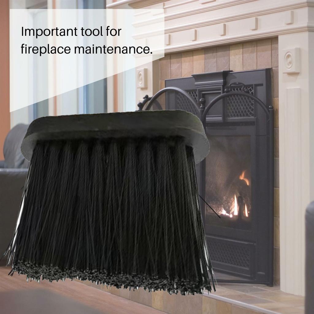 Spare Parts Fireplace Brush Accessories Black Cleaning