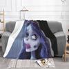 Emily The Corpse Bride For Home Sofa Bed Camping Car Plane Travel Portable Blanket Corpse Bride Emily Tim Burton Horror