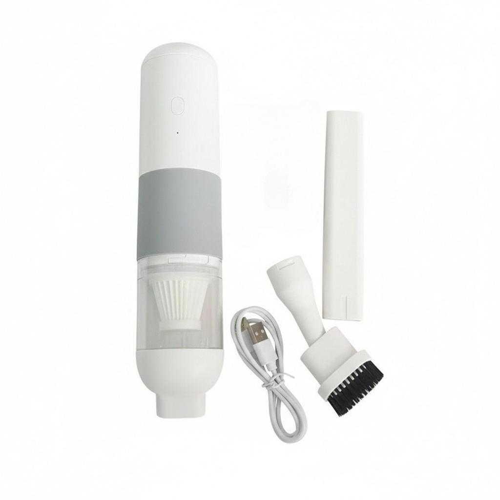 New 39800PA 3-in-1 Wireless Car Vacuum Cleaner - Portable Handheld Dust Catcher for Car & Home