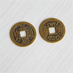 10pcs/lot 23mm New Chinese Feng Shui Lucky Ching/Ancient Coins set Educational Ten emperors Antique Fortune Money