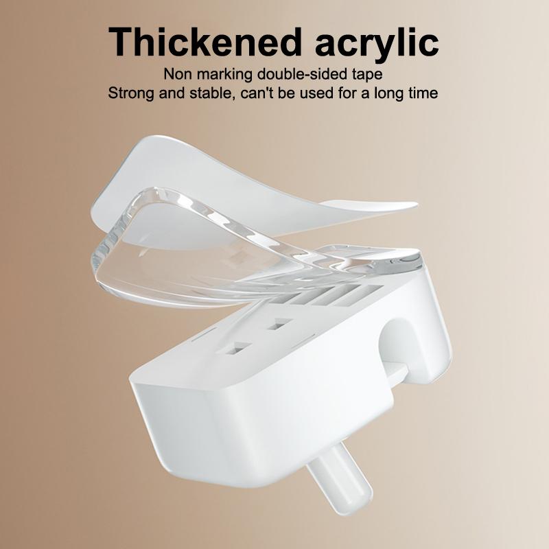 1/3Pcs Cute Cable Clip Adhesive Wire Cord Holder Organizer Winder Desk Cable Fixed Storage For Home Office Car Cable Management