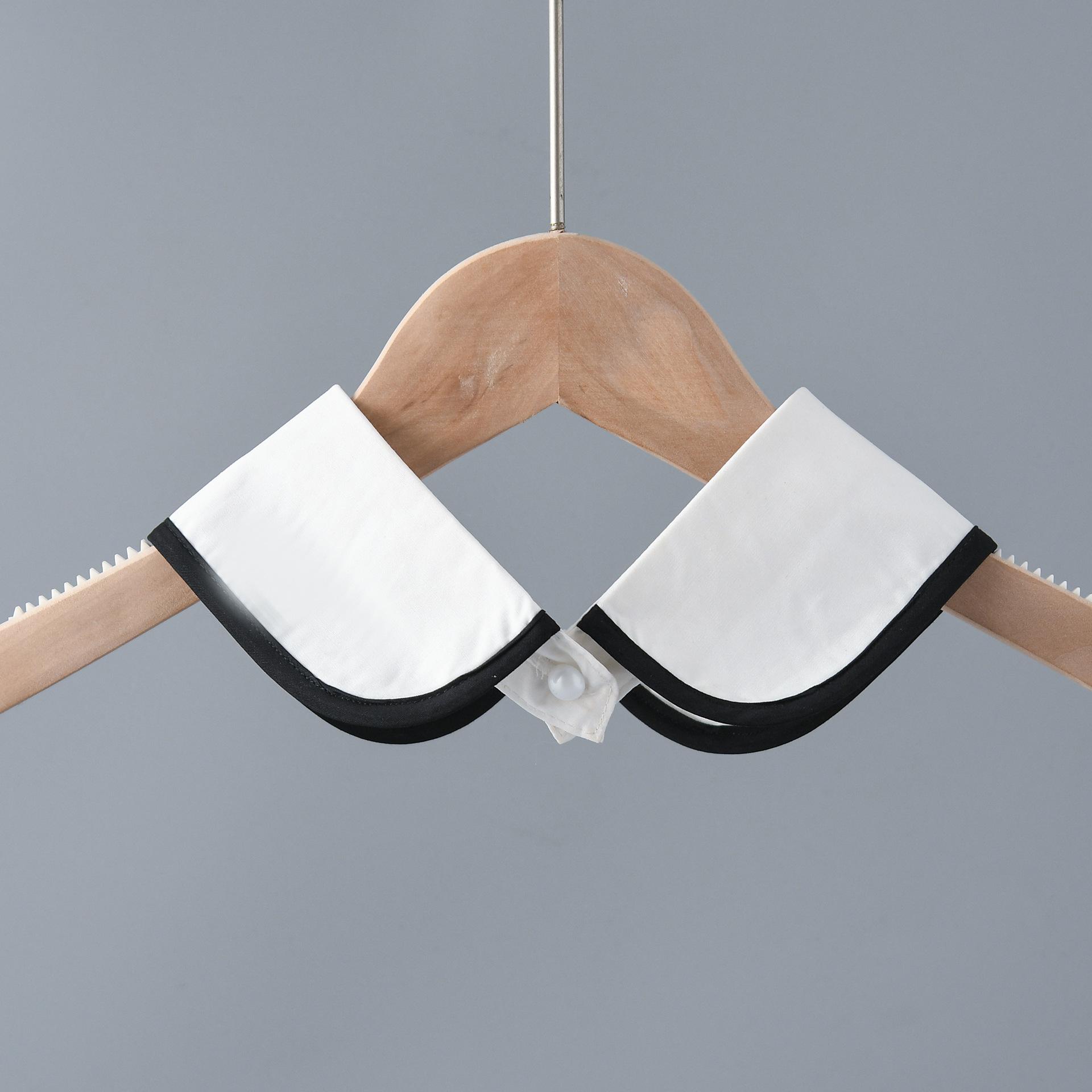 

Женская рубашка с искусственным воротником для женщин, полурубашка, галстук, шейный платок, декоративный женский съемный воротник для лацкана, аксессуары для одежды