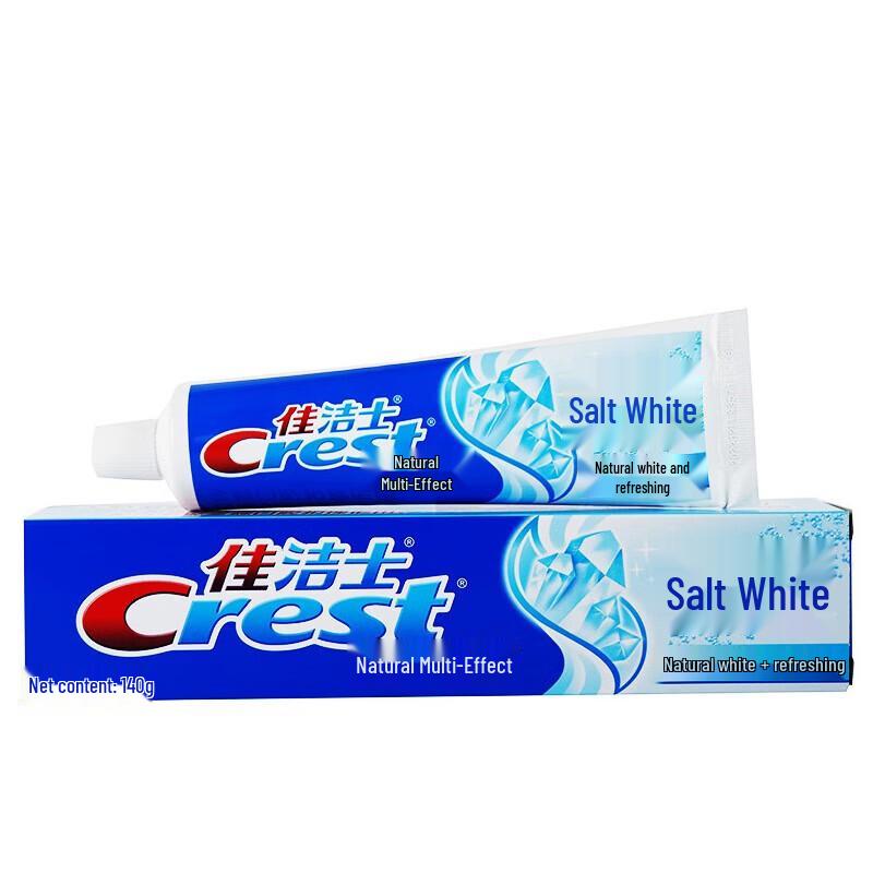 Crest Cool Mint Salt White Toothpaste 140g x 3