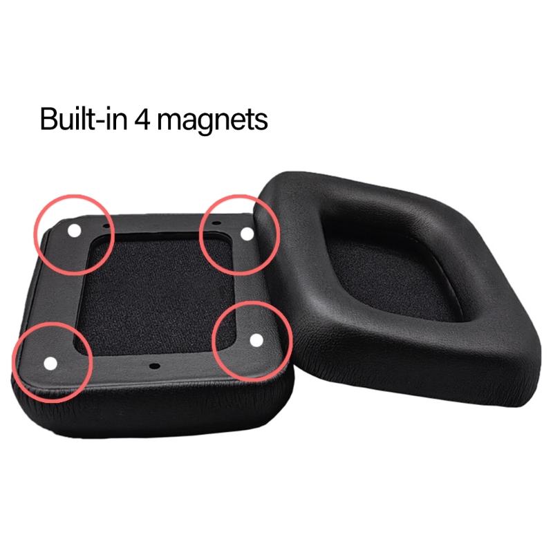 Ersatz-Ohrpolster für KardonBT Over-Ear-Kopfhörer Ohrmuschel Magnetische Befestigung Proteinleder Memory-Schaum Ohrpolster